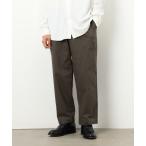 ショッピングCOMME COMME CA ISM / コムサイズム 【スマートベーシックパンツ】ハイテンション 裏起毛 ワンタック ワイド テーパード パンツ