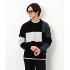 ショッピングコムサ COMME CA ISM / コムサイズム モール カラーブロッキングニット