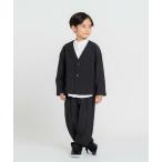 COMME CA ISM / コムサイズム 【オンライン限定】ノーカラーセットアップスーツ