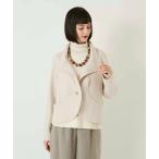 HIROKO BIS / Hiroko винт гладкий шерсть compact жакет 