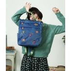 ショッピングＧＧ Jocomomola / ホコモモラ フラワー刺繍トートリュック