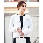 MK MICHEL KLEIN / M ke- Michel Klein вязаный tsi-do жакет /...