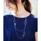 MK MICHEL KLEIN / エムケーミッシェルクラン ダブルチェーンネックレス