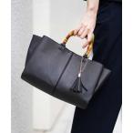 MK MICHEL KLEIN / エムケーミッシェルクラン 【WEB限定】バンブーハンドルバッグ