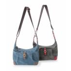 MK MICHEL KLEIN BAG / エムケーミッシェルクランバッグ デニムプリントショルダーバッグ