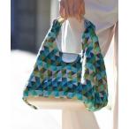 MK MICHEL KLEIN BAG / エムケーミッシェルクランバッグ ジオメトリックパターンバッグ