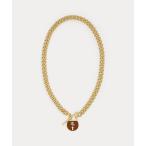 ショッピングラルフ LAUREN RALPH LAUREN / ローレン ラルフ ローレン ゴールドプレーテッド パドロック ペンダント ネックレス