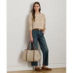 LAUREN RALPH LAUREN / ローレン ラルフ ローレン ハイライズ リラックス ストレート アンクル ジーンズ