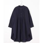 ショッピングローン TABASA / タバサ ワッシャーローンバンドカラーチュニック