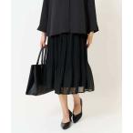 a.v.v / アー・ヴェ・ヴェ 【洗える】シフォンプリーツスカート