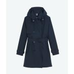 AIGLE / エーグル GORE-TEX ゴアテックス 防水 防風 透湿 2WAY ミドル丈トレンチコート フード取り外し可