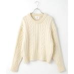 ショッピングファッションセール対象商品 TAKASHIMAYA OUTLET / タカシマヤ アウトレット 『アウトレット対象商品』アミ　ケーブルニット