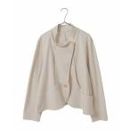 HIROKO BIS GRANDE / Hiroko винт grande [ большой размер ] гладкий шерсть compact жакет 