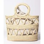 HOUSE OF LOTUS / ハウス オブ ロータス Ele' Sac　DARN RAFFIA BASKET