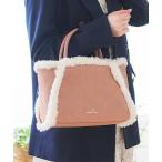 ショッピングサマンサタバサ Samantha Thavasa / サマンサタバサ スウェード調ボアハンドバッグ