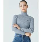 LACOSTE / ラコステ スリムフィット ウール ウォッシャブル タートルネックセーター