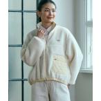 ショッピングラコステ LACOSTE / ラコステ リブニットスタンドカラーソフトボアジャケット / スタンドジップボアブルゾン