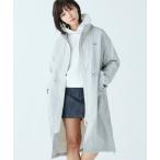 ショッピングラコステ LACOSTE / ラコステ 撥水 ナイロンタフタ スタンドカラーユーティリティコート