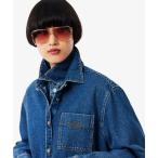 ショッピングラコステ LACOSTE / ラコステ ウィメンズワーク デニムシャツジャケット / カバーオール