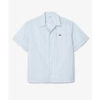 LACOSTE / ラコステ オールオーバーモノグラムプリントオープンカラーシャツ