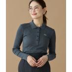 ショッピングラコステ LACOSTE / ラコステ スリムフィット ロングスリーブリブニットポロシャツ