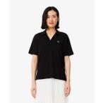 LACOSTE / ラコステ サイドスリット スキッパーネック ドレープポロシャツ