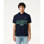 LACOSTE / ラコステ オーバーサイズネームプリントポロシャツ