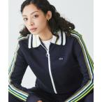 LACOSTE / ラコステ ショルダーニットテーピング ショートトラックジャケット