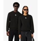 LACOSTE / ラコステ 裏パイル地 ワンポイングラフィックプリントクルーネックスウェット トレーナー