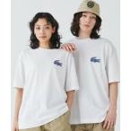 LACOSTE / ラコステ 【オンライン限定】LACOSTE オーバーサイズ バック プリント Tシャツ