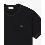 ショッピングジャージ LACOSTE / ラコステ ヘビーウェイトコットン ワンポイントロゴ シングルジャージ半袖Tシャツ