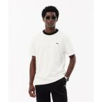 LACOSTE / ラコステ フランスメイド配色リンガーネックワンポイント半袖Tシャツ