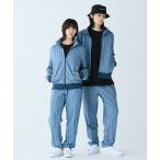 ショッピングモノグラム LACOSTE / ラコステ サイドテーピングモノグラムジャカードトラックパンツ