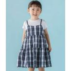 BeBe Petits Pois Vert / �x�x �v�` �|�� ���F�[�� �y�X�܌���z�}�h���X�`�F�b�N�h�b�L���O�����s�[�X(95150cm)