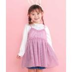 SLAP SLIP /s LAP slip me Lee go- Land принт футболка +chu-ru Cami One-piece (90~130cm)