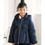 ショッピングSlip SLAP SLIP / スラップ スリップ フード付き腰リボンペプラムダウンコート(90~130cm)