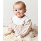Tartine et Chocolat /taru чай ne шоколад [...]garuda полоса yoke оборка One-piece +bruma2 позиций комплект baby (70~90cm)