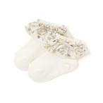 Tartine et Chocolat /taru чай ne шоколад [ сделано в Японии ][...] sumire цветок принт атлас лента носки baby (813cm)