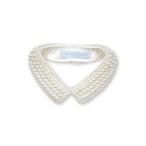 Tartine et Chocolat /taru чай ne шоколад [ сделано в Японии ] жемчуг узор пелерина (S~M)