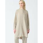 mizuiro ind / бледно-голубой Индия mizuiro ind частота цвет длинный рубашка 