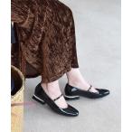 Bridget Birkin / ブリジットバーキン 【PARADIS COULEUR】パールヒールストラップパンプス