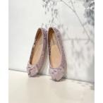 Bridget Birkin / ブリジットバーキン 【Bridget Birkin】グログランリボンレースパンプス-(51522B)