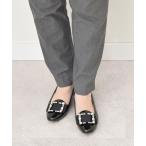 Bridget Birkin / ブリジットバーキン 【Bridget Birkin】ビジューバックルローファー-(51626B)