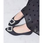 Bridget Birkin / ブリジットバーキン 【BRIDGET BIRKIN WALK】ビジューモチーフポインテッドパンプス