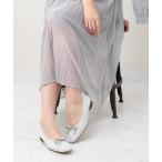 Bridget Birkin / ブリジットバーキン 【Bridget Birkin】ビジューリボンラメパンプス