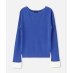 ショッピングカフス allureville / アルアバイル ダブルカフスコンビプルオーバー