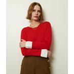 ショッピングカフス allureville / アルアバイル レースカフスドッキングプルオーバー