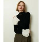 ショッピングコンビ allureville / アルアバイル タフタバルーンスリーブコンビプルオーバー