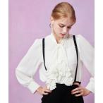 ショッピングブラウス allureville / アルアバイル 【LOULOU WILLOUGHBY】ペタルフリルボウタイブラウス