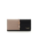 Samantha Thavasa Petit Choice / サマンサタバサプチチョイス バイカラーフロントベルト 長財布